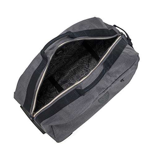 Kipling Devin On Wheels Carry On Duffle, Charcoal, One Size