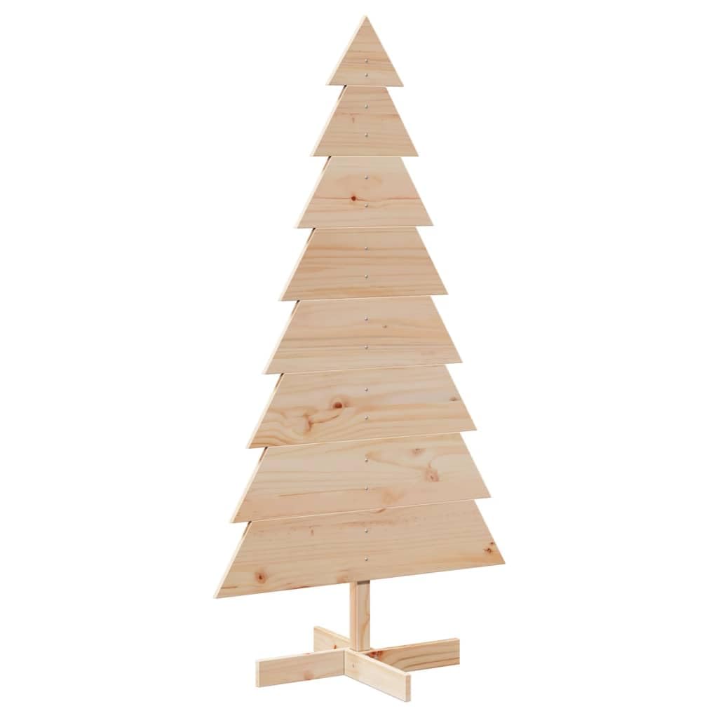 Árbol de Navidad de Madera de Adorno Madera Maciza Pino 150 cm, Christmas Tree Decorations, Abeto Artificial árbol, Arbol De Navidad - 858192