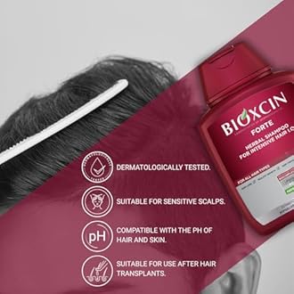 BIOXCIN FORTE HAIR LOSS SHAMPOO 3 PCS IN 1 BOX
