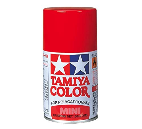Preisvergleich Produktbild TAMIYA POLYCARBONAT SPRAY PS-15 ROT METTALLIC