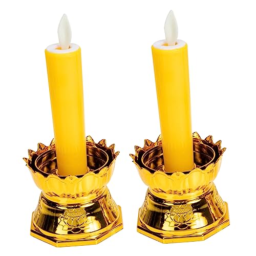 Velas LED sin riesgo de fuego para una iluminación segura con niños