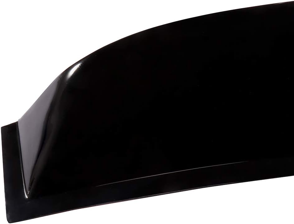 INEEDUP window visors Fits for 2012-2015 For Honda Civic 4DR Sedan, Tape-on Rain Guards, Side Window Deflectors, 1 Pieces(Rear)