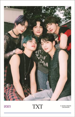 TXT グッズ 2023年度 特大型 壁掛け カレンダー ティーバイティー 2023 Wall calendar + シールセットのサムネイル