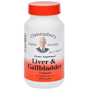 Dr. Christopher’s Liver & Gallbladder Formula Capsules – Gallbladder Supplements with Digestive Enzymes – Supports Digestive System with Natural Herbs.