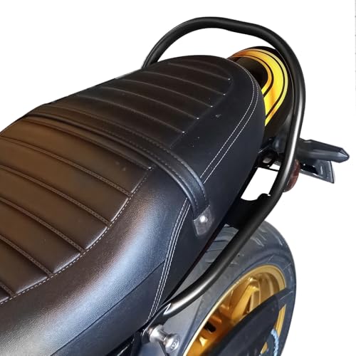 Midimttop fit for Ka&wa&sa&ki Z900RS Z 900 Z900 RS Cafe Accessories 2018-2025 Rear Luggage Rack Motorcycle Passenger Seat Grab Hand Rail Bar Support Bracket(Black)