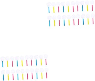 NIYANGLE 2 Series Mano Plástico Duradero Y Ligero Enseñanza Y Actividades Educativas Color Aleatorio 20 Piezas*2