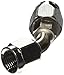 Russell 610091 Endura Anodized Aluminum -6AN 45-Degree Hose End