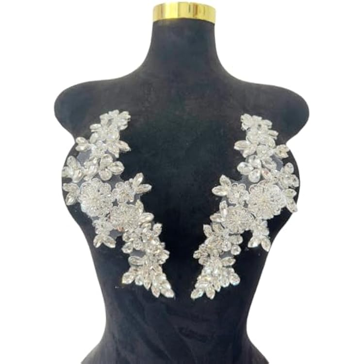 mock neck beaded column dress with t-back Johnathan Kayne 2758 main image 1