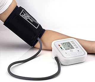 Live4Gadgets Blood Pressure Monitor Upper Arm Digital BP Machine for Home Use & Pulse Rate Detection Meter with Cuff 22-32cm 2×99 Sets Memory LCD Display