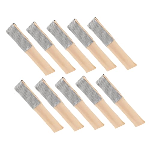 PRETYZOOM 10Pcs Bicycle Tire Repair Tool Kit Durable and Tire Rasp Patch Files for Inner Tube and Tire Repairs Compact and Versatile for Electric Bikes