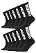 Produktbild Skechers 12 Paar Unisex Sportsocken Tennissocken cushioned line Socken SK41042, Farbe:Black, Socken & Strümpfe:39-42