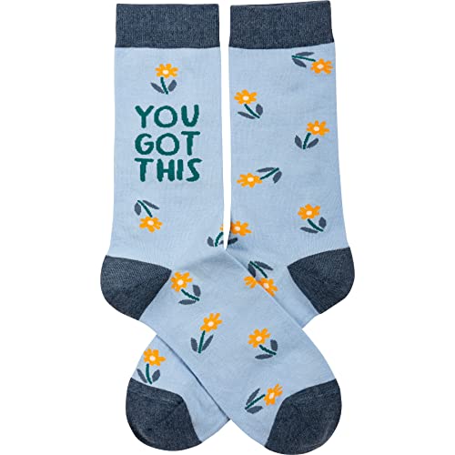 Calcetines You Got This Primitives by Kathy multicolor cómodos anti-roce 3