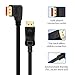 ALYYDBG 8K@60Hz 90 Degree Angled DP 1.4 Cable Male to Male Right Angle Displayport 1.4 Cable Support 8K@60Hz, 4K@144Hz, 1080P@240Hz 6FT/1.8M