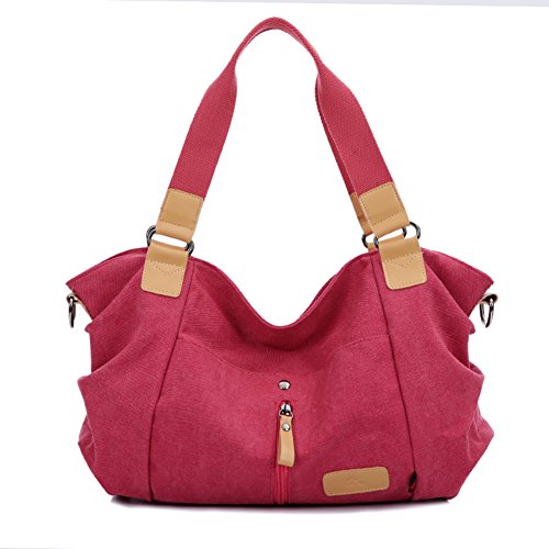 Sac en toile pour femme : sac à main décontracté et grand sac à bandoulière quotidien