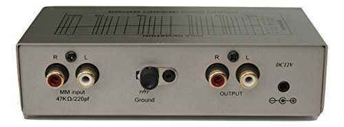 Technolink TC-750 Audiophile RIAA Phono Preamp, 85dB S/N, Black or Silver, Your Choice (Silver w/USB)