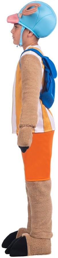 My Other Me One Piece Chopper Cosplay Costume Boys - Officially Licensed Anime Outfit with Plush Jumpsuit, T-Shirt, Pants, Booties, Headpiece, and Backpack for Comic-Con, Halloween, and More - Image 2