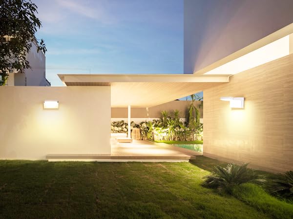 GXXG 3Pack Outdoor LED Wall Light 40W White Flood Lights 350°Rotation Exterior Lighting Fixture Commercial Security 3000K Waterporof for Barn Yard Garage Building Area Backyard by GXXG - Image 6