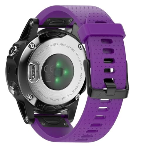 Bracelet montre connectée Fenix 5S Plus silicone 20mm XMKT souple