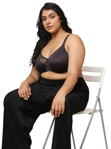 Image of Triumph Minimizer Women Bra Wired Non Padded Full Coverage Support Big Cup Bra with Padded Straps Reduces Bust by One Cup Size Comfortable Moulded High Support Bra for All Day Wear Pack of 1