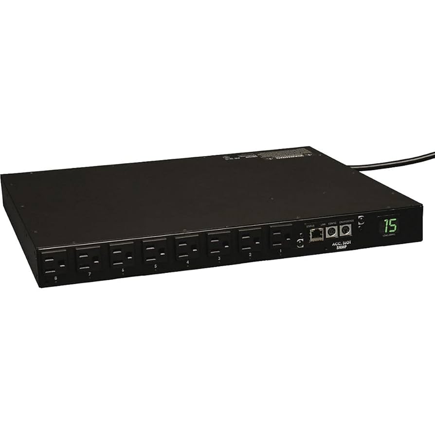 Amazon.com: Tripp Lite 1.4kW Single-Phase Switched PDU with