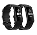Maspen Cinturino Compatible per Fitbit Charge 3/Fitbit Charge 4, Cinturini Fitbit Charge4/Fitbit Charge3 Cinturini Braccialetto di Ricambio Polso Cinturino di Ricambio