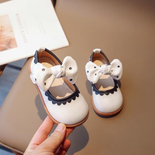 Toddler Little Girls Cute Bow Mary Jane Ballet Flats Flower Girl Wedding Party School Dress Shoes3
