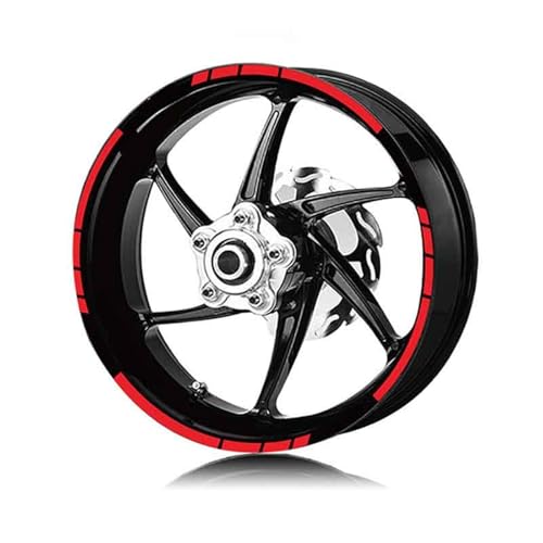 Liserés réfléchissants roues moto finition premium pour Hornet 900