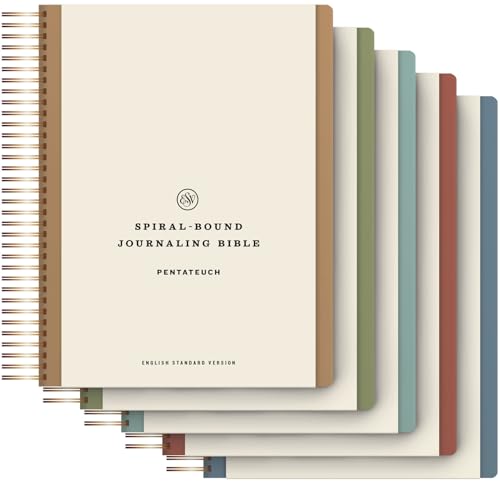 ESV Spiral-Bound Journaling Bible, Five-Volume Set (Hardcover): Holy Bible, English Standard Version