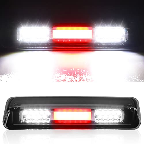 Tresound 3rd Third Brake Cargo light for 04-08 Ford F150 | 07-10 Explorer | 06-08 Lincoln Mark LT, LED High Mount Stop light (Clear Lens)