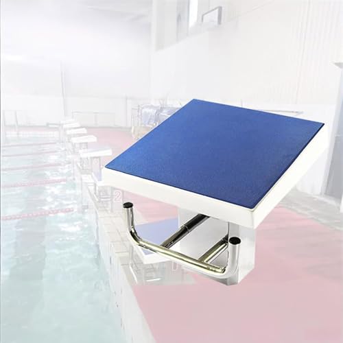 Piattaforma di partenza per piscina, tavola da immersione antiscivolo in acciaio inossidabile, piano di lavoro inclinato per allenamento pesante e competizione