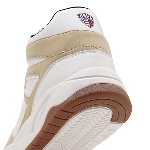 Image of USPA U.S. Polo Assn Men|Bruce|Black Stylish Casual Sneaker Shoes for Man