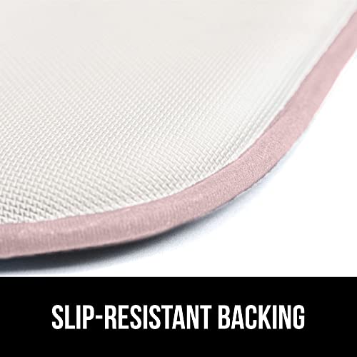 Gorilla Grip Memory Foam Chair Cushions, Comfortable Pads For Dining Room, Kitchen Table, Office Chairs, Stay In Place Backing, Comfortable Microfiber Seat Pad Cushion, Set Of 4, 16X16 Dusty Rose #TOP3