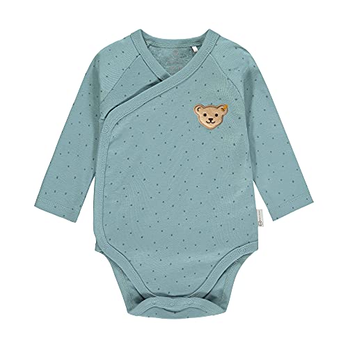 Steiff Unisex Baby Body Langarm GOTS Unterwäsche