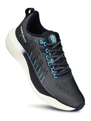 Image of Sports Shoes with Crystal Cushion Technology Lightweight Shoes Training Cricket,Gym,Comfortable Extra Max Cusion with Memory Foam Insole Running Shoes for Men HF145