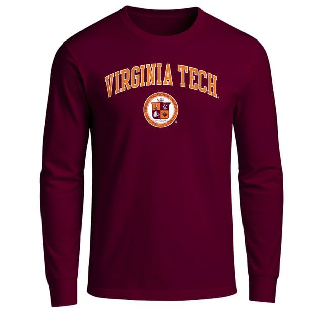 Barnesmith Long Sleeve Cotton Adult T-Shirt, Unisex, Heritage Logo, Color
