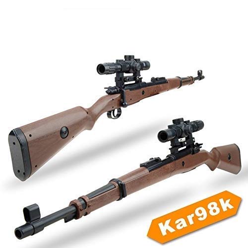 DM Store Pubg Theme Gun Toys Set with Assault Rifle Kar98k Model, 4X