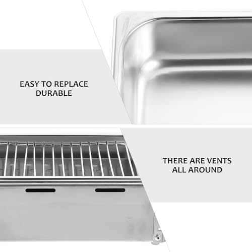 Barbecue robuste et simple en inox pour grillade extérieure