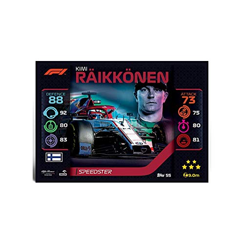 Topps F1 Turbo Attax Trading Card Game Bonanza Pack #TOP5