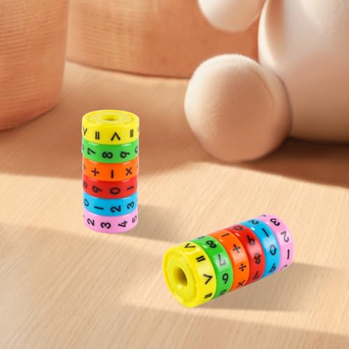 Enwye 2 Stück Lernspielzeug, Mathematik, Arithmetik, Mathespiele, Lernspielzeug Für Arithmetik, Leicht in Der Schultasche Zu Tragen, Geschenke Für Jungen Und Mädchen