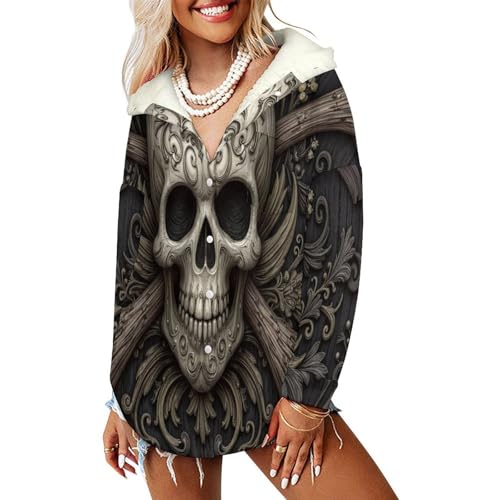 Manteau polaire femme frileuse veste mi-longue chaude à poche