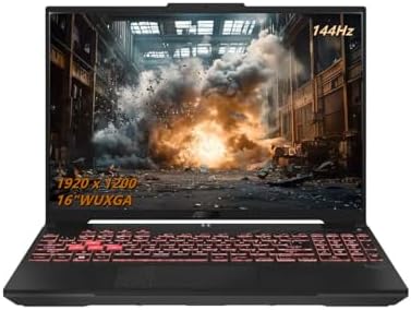 ASUS TUF Gaming A16 Laptop, 16”FHD + 144Hz Gaming Laptop, AMD Ryz...
