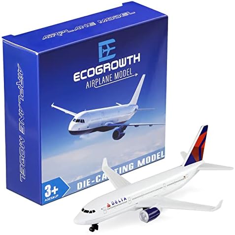 EcoGrowth Model Plane Delta Airplane Plane Model Airplane for Collection & Gifts for Plane Enthusiast