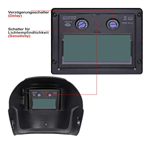 GEORGES - Casco da saldatura a energia solare