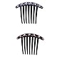 2 Stück Haar Steckkamm Strass Zähne Haarkamm Haarschmuck Haarspange Kamm für Frauen Mädchen Geschenk