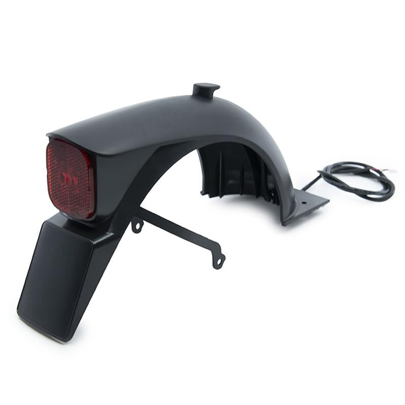 eWheel Guardabarros Trasero con luz Negro E2/E2 Plus para Patinete eléctrico neumático de Alta Resistencia para Uso Diario Mejor Agarre y Estabilidad en desplazamientos urbanos
