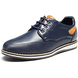 Bruno Marc Boy's Dress Casual Uniform Formal Shoes