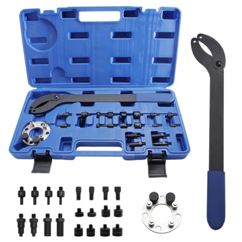 T10172A Engine Timing Tool Kit, for Audi, for VW, for Seat, for Skoda, Pulley Fixing Tool Set, For VAG, Wrench Camshaft Holder, Oil Pump/Shock Absorber Replacement, 1.2/1.4/1.6/2.0L, T10172 T10554