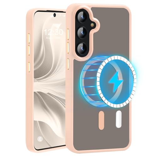 Forhonbri Advanced Magnetic Case Samsung Galaxy S24p P[X X veNeBu[MILO[h̗ς&MagSafeΉ] }bgPCobNTPUt[ ^ϏՌgѓdbP[X S