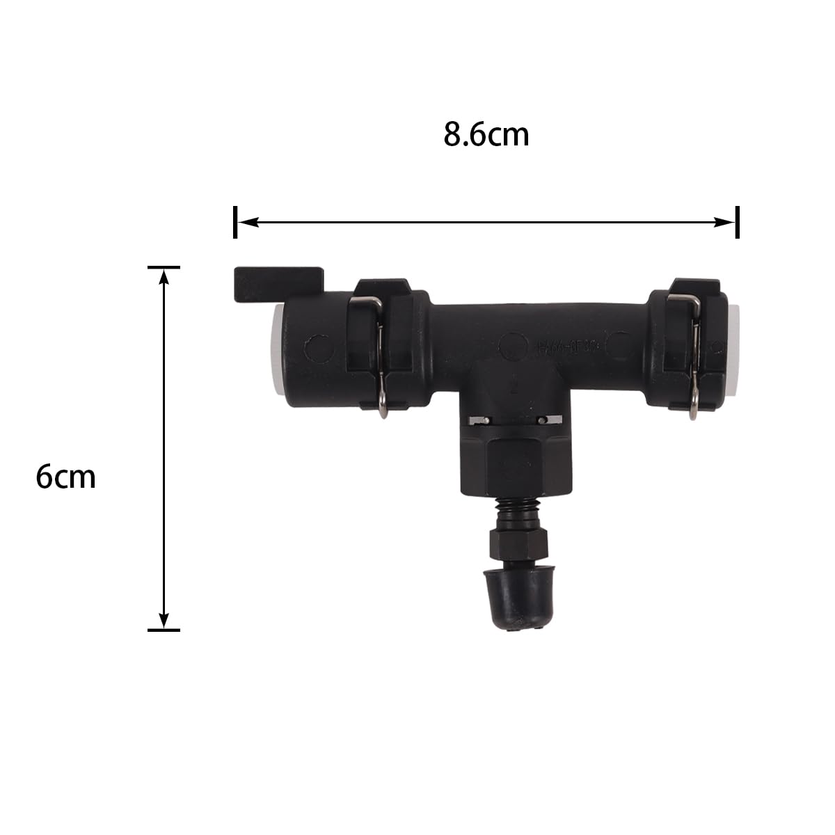 Alide Valvola di sfiato Cilindro schiavo frizione Adatto per A1 A3 Q3 per VW Golf 4 5 6 Maggiolino Passat Polo Tiguan Sharan Touran per Skoda