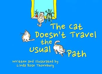 Paperback The Cat Doesn't Travel the Usual Path Book